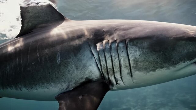 Great White Shark in the Ocean