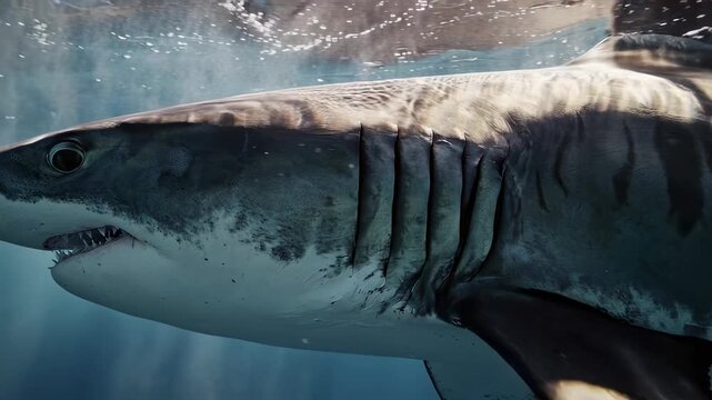 Great White Shark in the Ocean