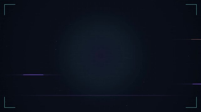 Futuristic techthemed motion background featuring glowing digital lines and a dark, abstract interface with a subtle loop effect, ideal for news or technology segments.