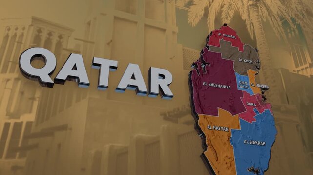 Qatar Map