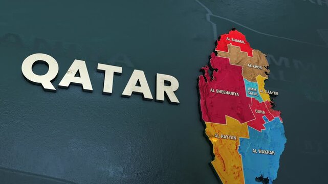 Qatar Map