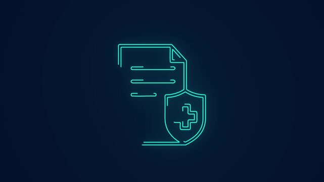 electronic medical record and healthcare document animation