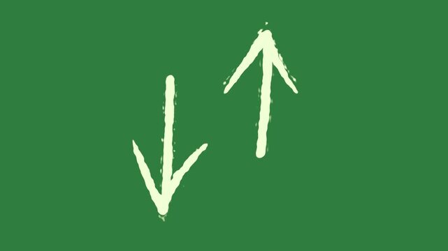 Lines the letter h paint dots emotion gesture cartoonish depth scene movement elements creative composition isolated on green screen background