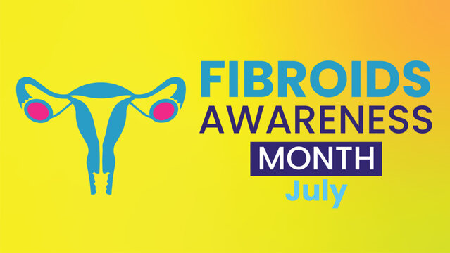 Fibroids Awareness Healthcare Banner Design Promoting Women&rsquo;s Reproductive Health Education