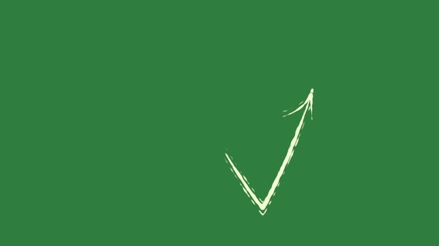 Small dot triangle the letter v arrow gesture illustration figure expression frame backgrounds emotion depth isolated on green screen background
