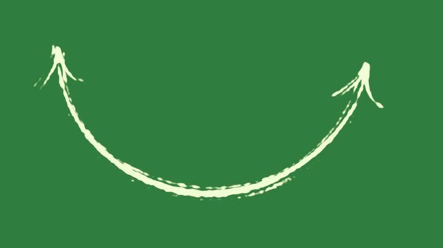 Smiley face on smiling style expression gesture design colorful cartoonish scene elements backgrounds creative isolated on green screen background
