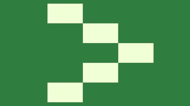Square squares motion colorful design backgrounds frame layers gesture figure style creative movement composition isolated on green screen background