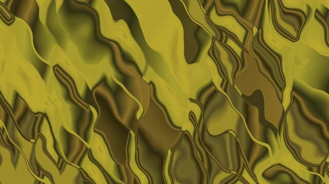Texture Olive Green Camouflage With Dark Khaki Gradients And Organic Shifting Military Patterns