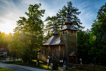 Kościół Najświętszego Serca Pana Jezusa, Słotwiny, Krynica. © Maciej G. Szling