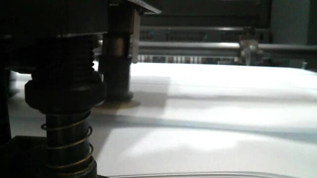 operation of the printing press