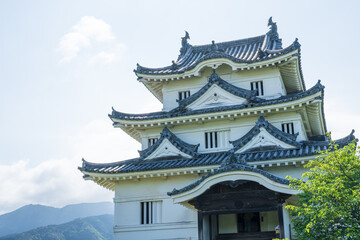 Obraz premium Uwajima Castle, Ehime, a famous landmark