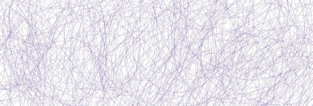 Blue pen chaotic strokes background