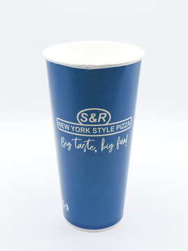 S and R new york style pizza drinking cup in Manila, Philippines