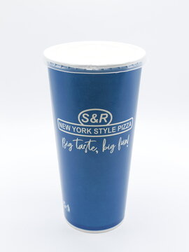S and R new york style pizza drinking cup in Manila, Philippines