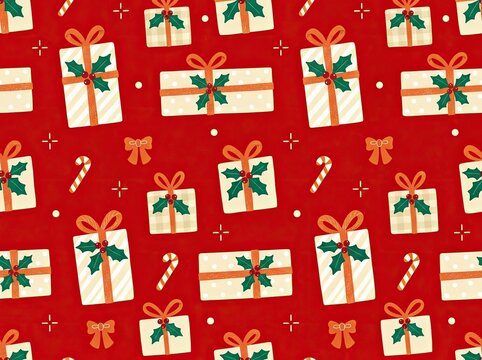 christmas seamless pattern