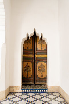 Ornate Wooden Doorway