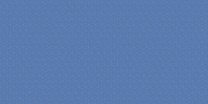 Abstract square gradient blue cubic square shape backdrop texture. cube geometric wall and floor vector diamond hexagon triangle wallpaper background.