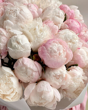 Fresh spring floral bouquet