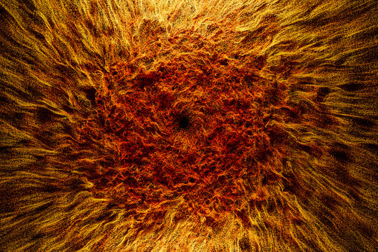Abstract Particle Explosion Texture