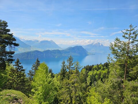 lake lucerne in switzerland 