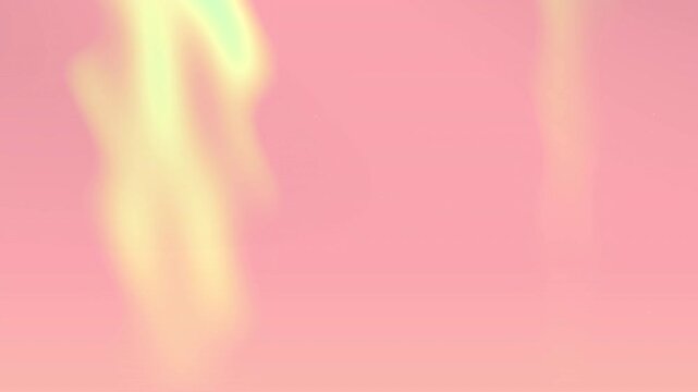 Abstract soft pastel pink gradient background with light leaks and motion blur effects.