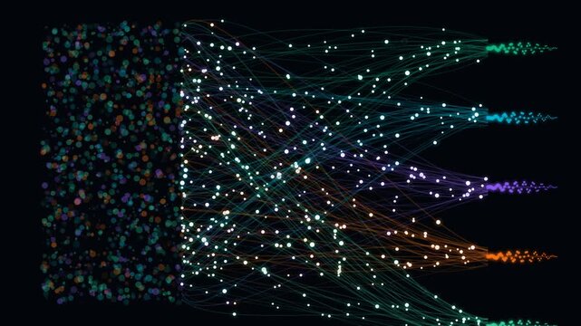 Neural Network Visualization of Machine Learning Algorithm Flow