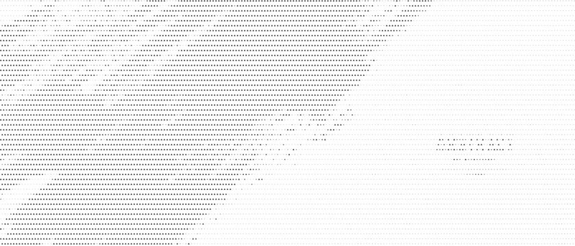 Minimalist dotted line pattern seamless graphic texture