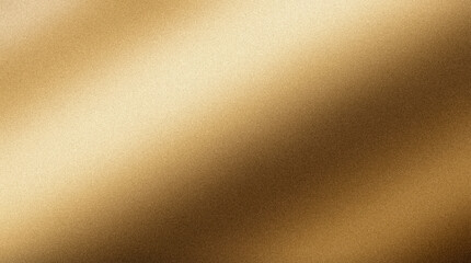 Fototapeta premium Abstract gold metal texture background with gradient light reflection