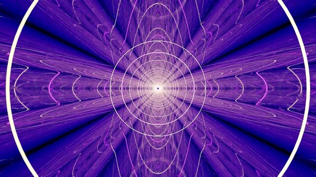 Futuristic mirrored tunnel with glowing neon lights, endless reflective corridor, abstract sci fi architecture, symmetrical perspective, immersive 3D render animation, cyberpunk inspired seamless moti