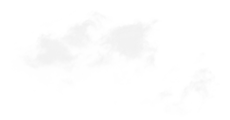 Isolated clouds PNG no background © Ann