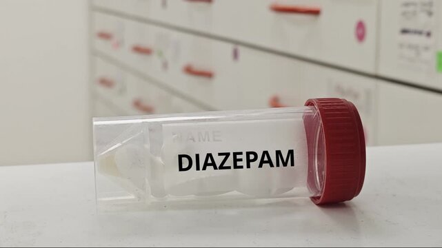 DIAZEPAM benzodiazepine for anxiety seizures and muscle spasms