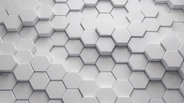 Hexagonal Pattern Background, Gray Honeycomb Texture