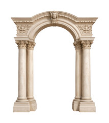 Obraz premium PNG Ornate classical architectural archway