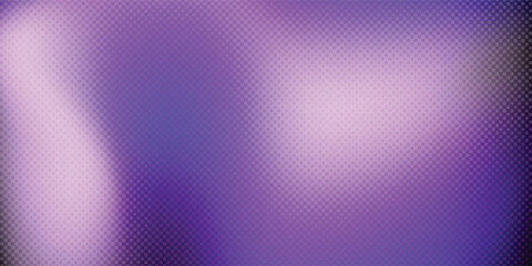 Abstract dark neon background featuring a glowing purple and violet mesh or grid pattern with vibrant blurry light spots on a black canvas. © sofyanmardianto