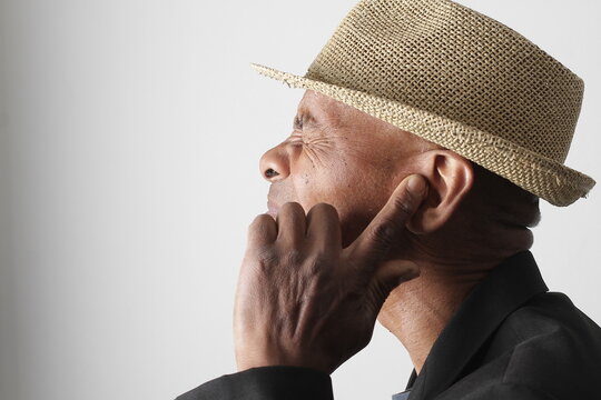 a deaf person communicating confidently using sign language stock image stock photo