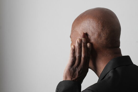 a deaf person communicating confidently using sign language stock image stock photo