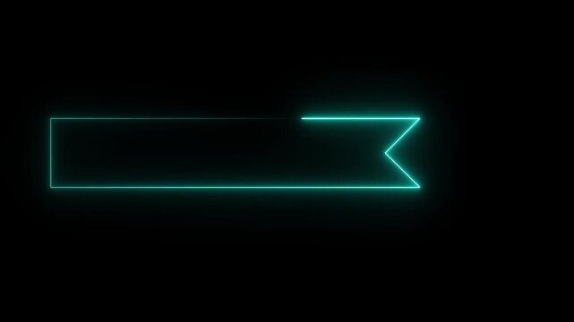 Vibrant neon light bar transitioning from blue to pink against a dark background, ideal for modern designs.4k video.