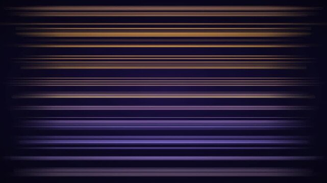 Horizontal Glowing Lines Dark Purple Background