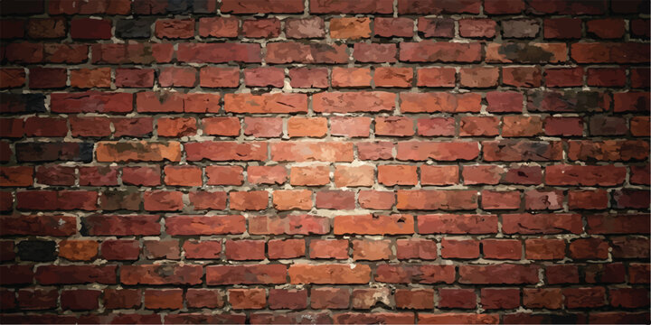 High resolution red brick wall texture for architectural design with background construction architecture material exterior industrial cladding backdrop structure building traditional