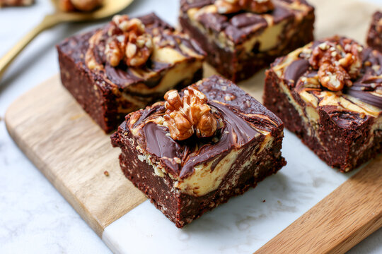 Honey-Sweetened Cottage Cheese Brownies 