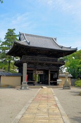 Fototapeta premium 鶴林寺 仁王門