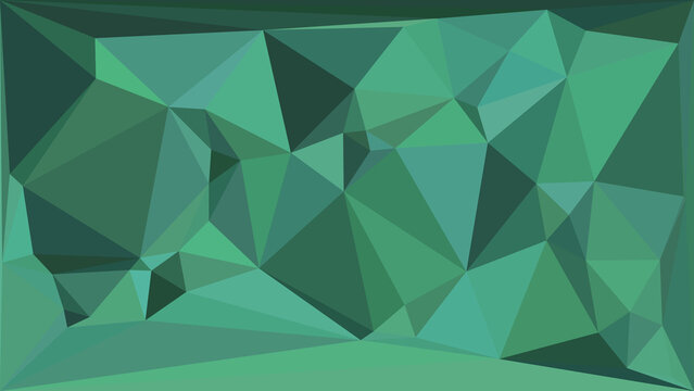 Light green abstract geometric low poly background with sharp edges and gradient colors