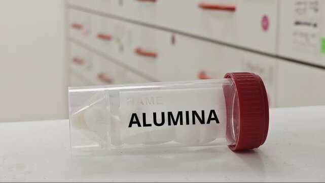 ALUMINA homeopathic ingredient for highly diluted homeopathic preparation concepts