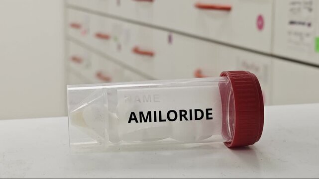 AMILORIDE potassium sparing diuretic for hypertension edema and heart failure