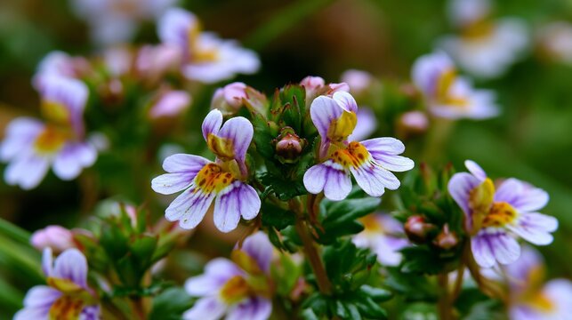 Small Wildflower Herbal Drug - Eyebright Euphrasia Stricta