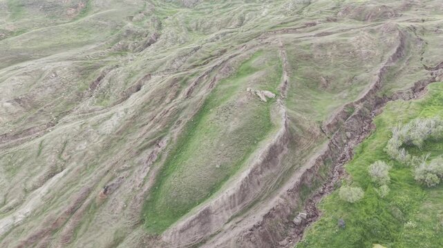 Cinematic Drone Footage of Mount Ararat (Agri Dagi) in Dogubayazit Agri Province Turkey and Noahs Ark Concept Legendary Landscape