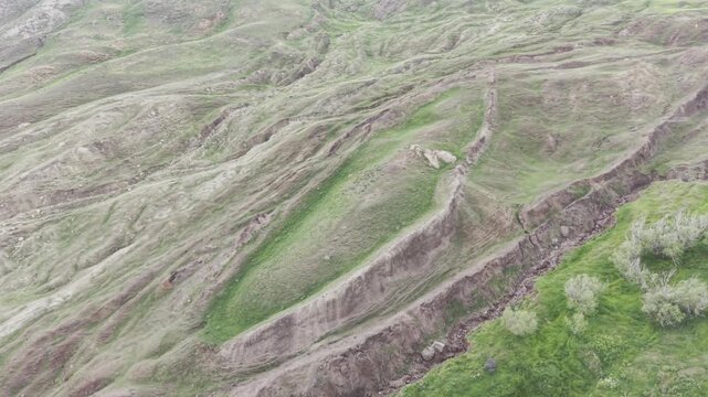 Cinematic Drone Footage of Mount Ararat (Agri Dagi) in Dogubayazit Agri Province Turkey and Noahs Ark Concept Legendary Landscape