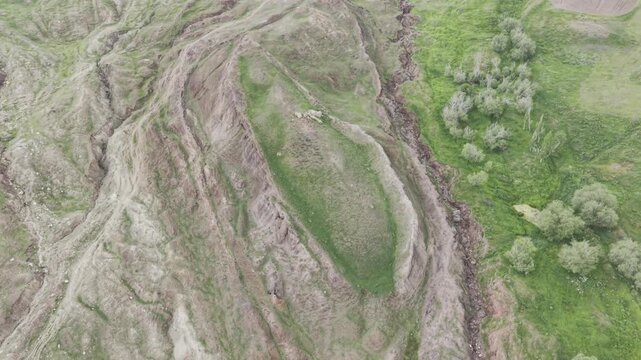 Cinematic Drone Footage of Mount Ararat (Agri Dagi) in Dogubayazit Agri Province Turkey and Noahs Ark Concept Legendary Landscape