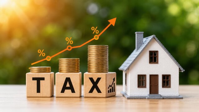 Rising property taxes and house prices