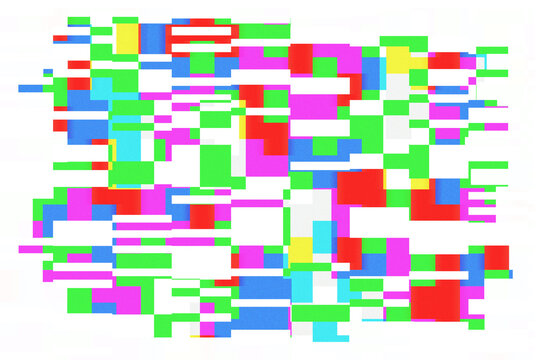 PNG Glitch element effect, transparent background